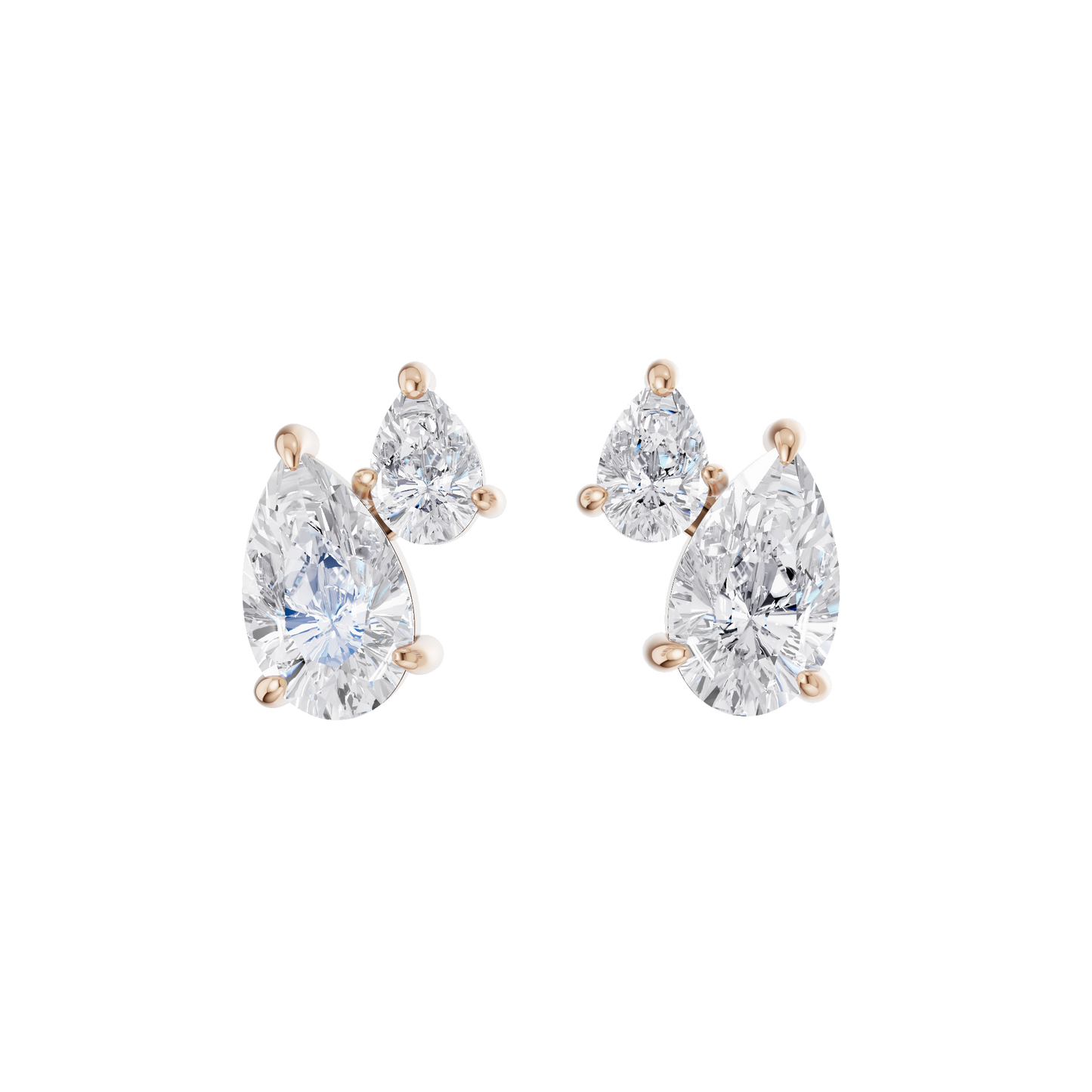 Golden Glow Studs
