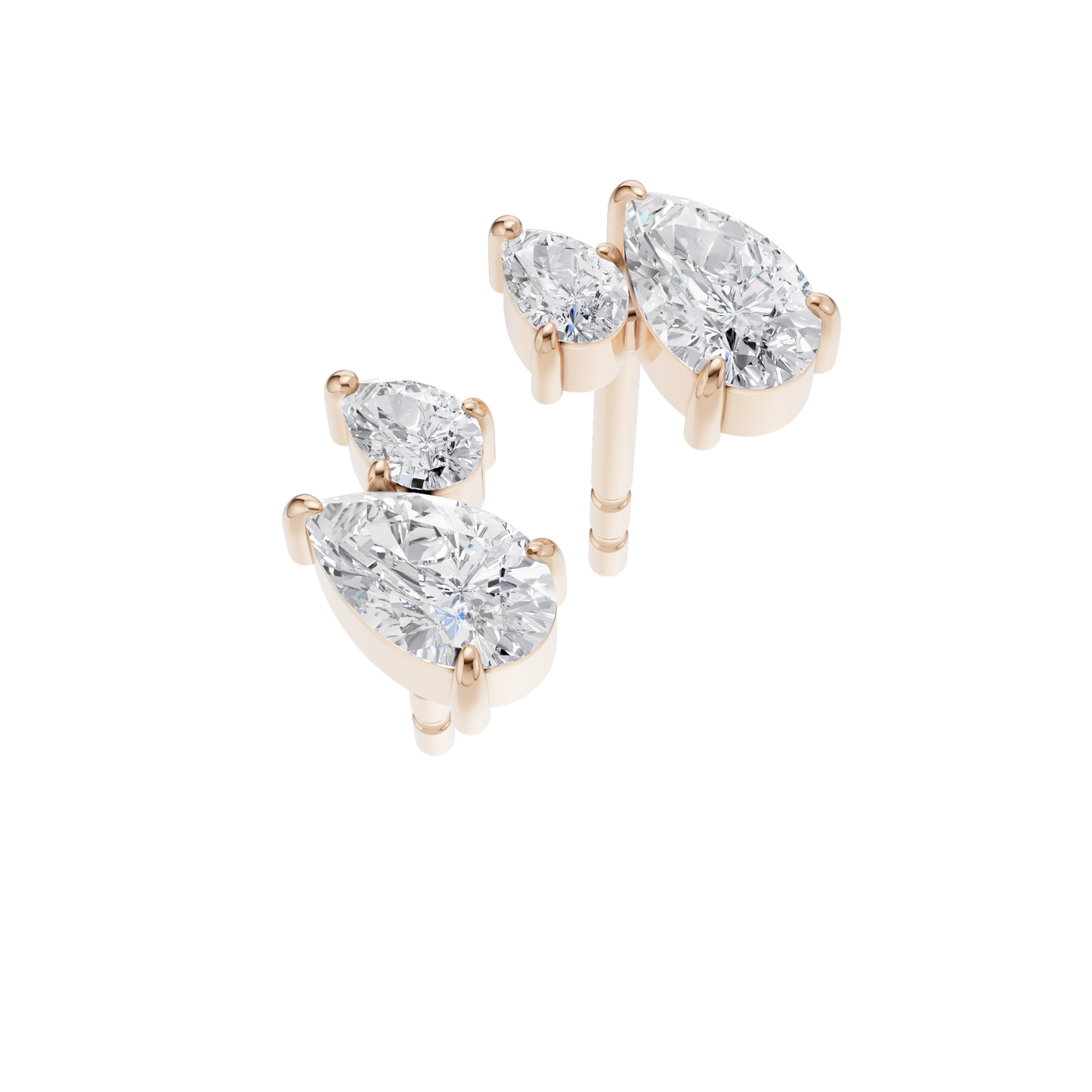 Golden Glow Studs