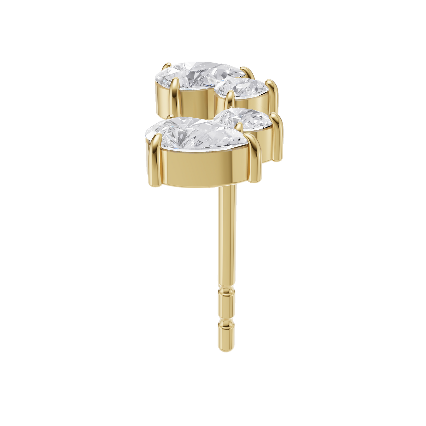 Golden Glow Studs