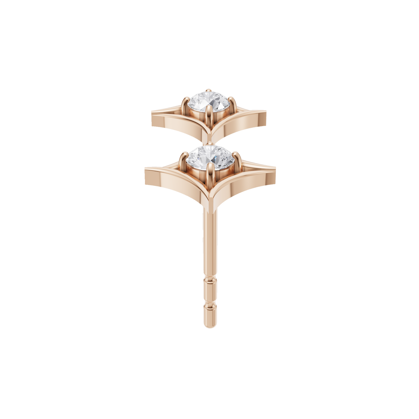 Polished Glimmer Studs