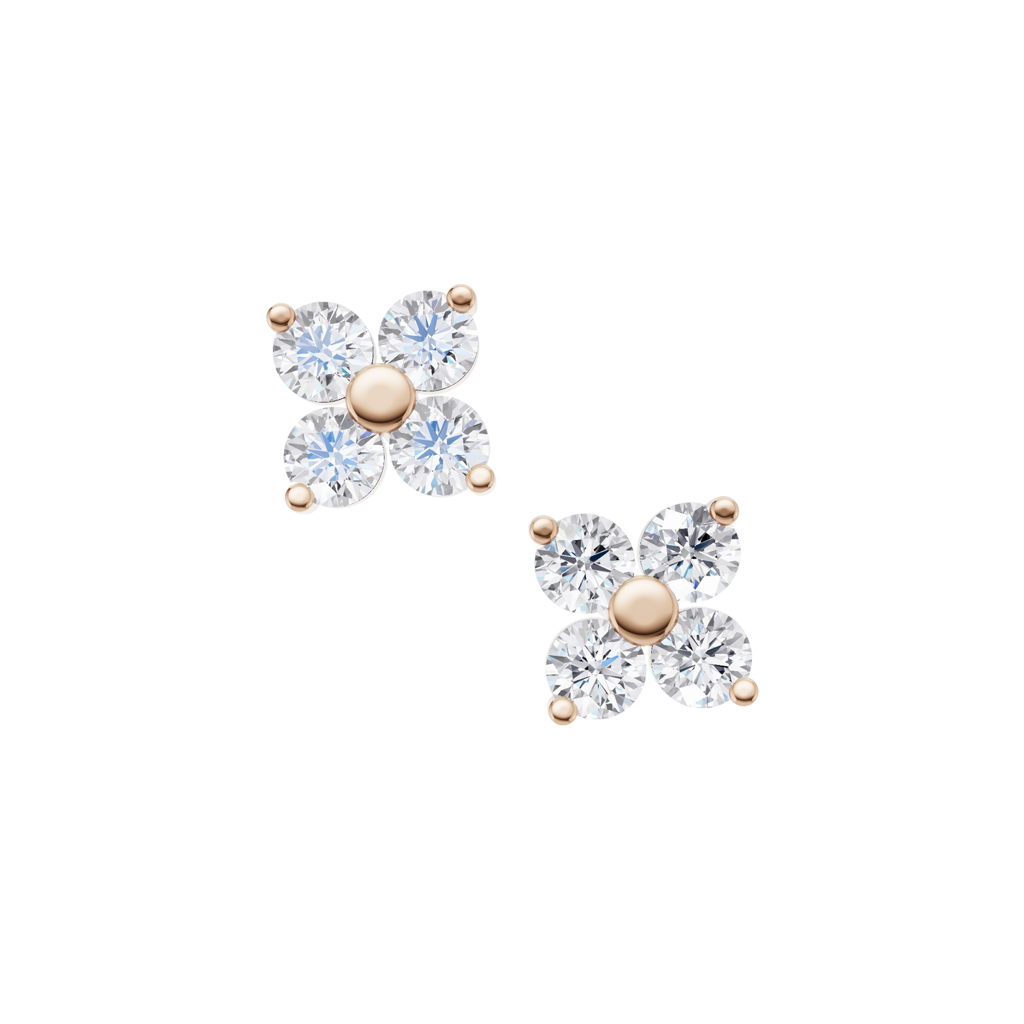 Graceful Luster Studs