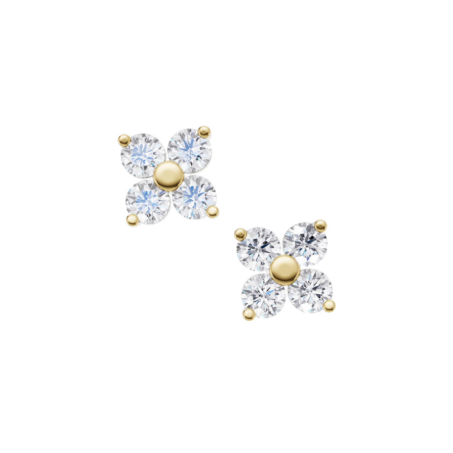 Graceful Luster Studs