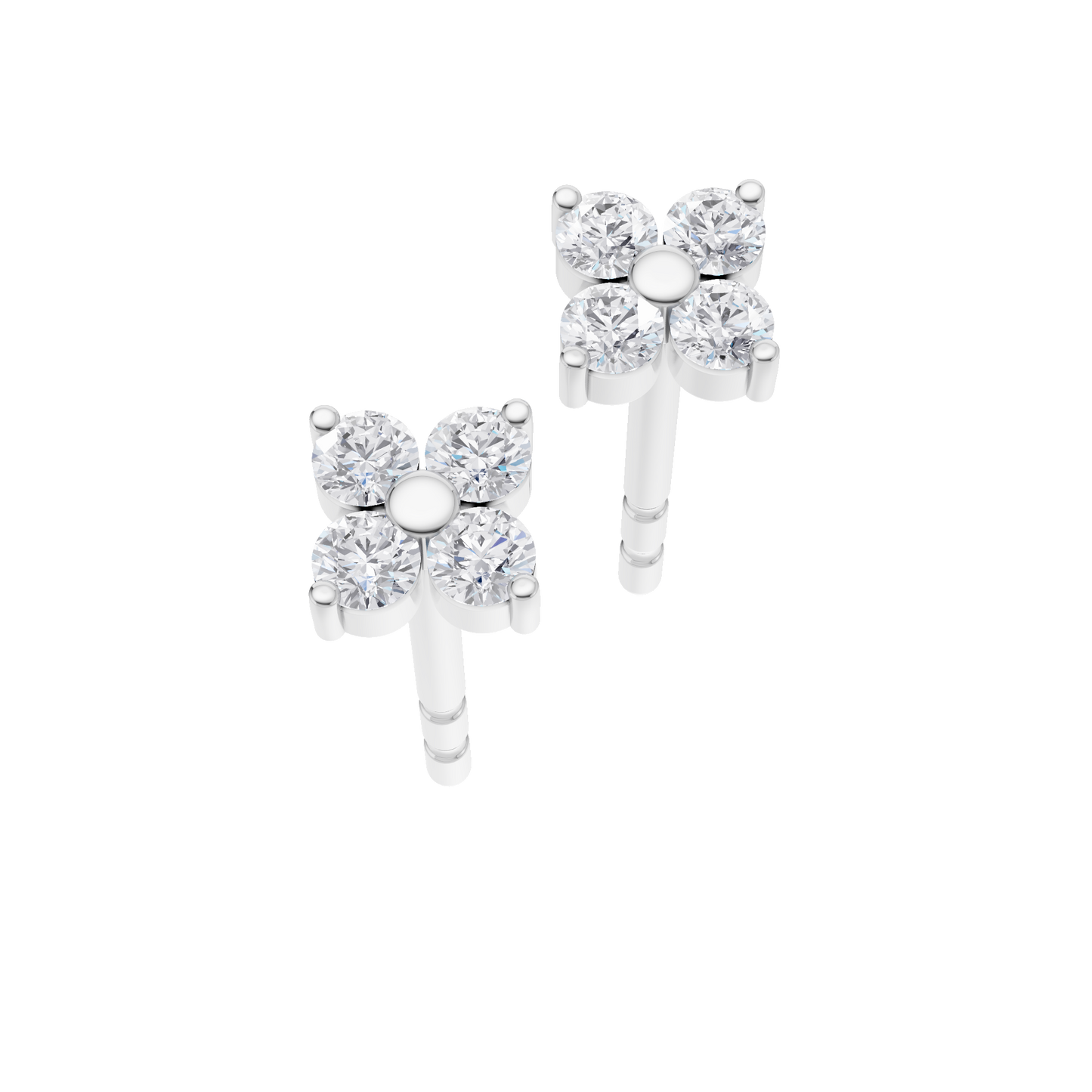 Graceful Luster Studs