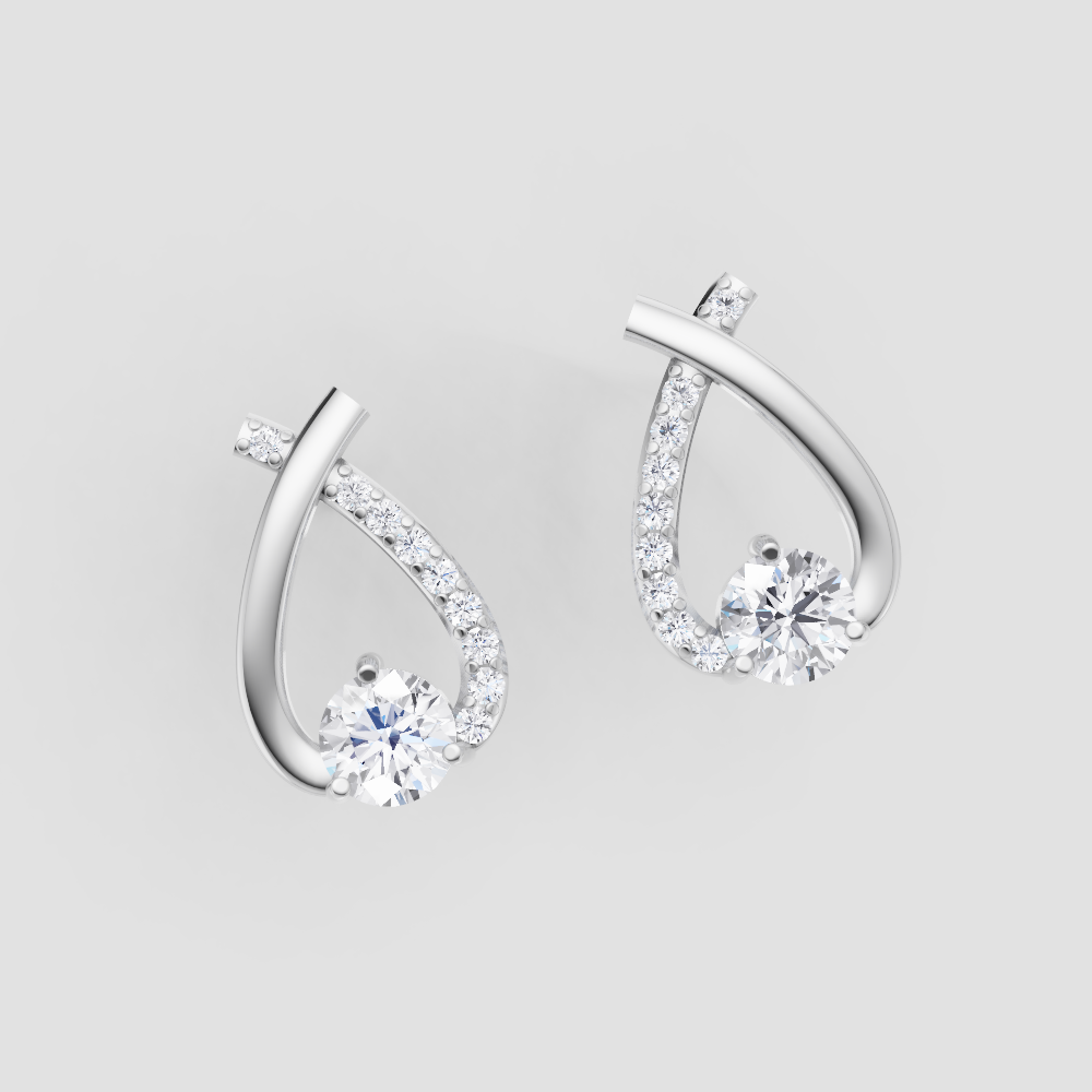 Moonlit Spark Studs