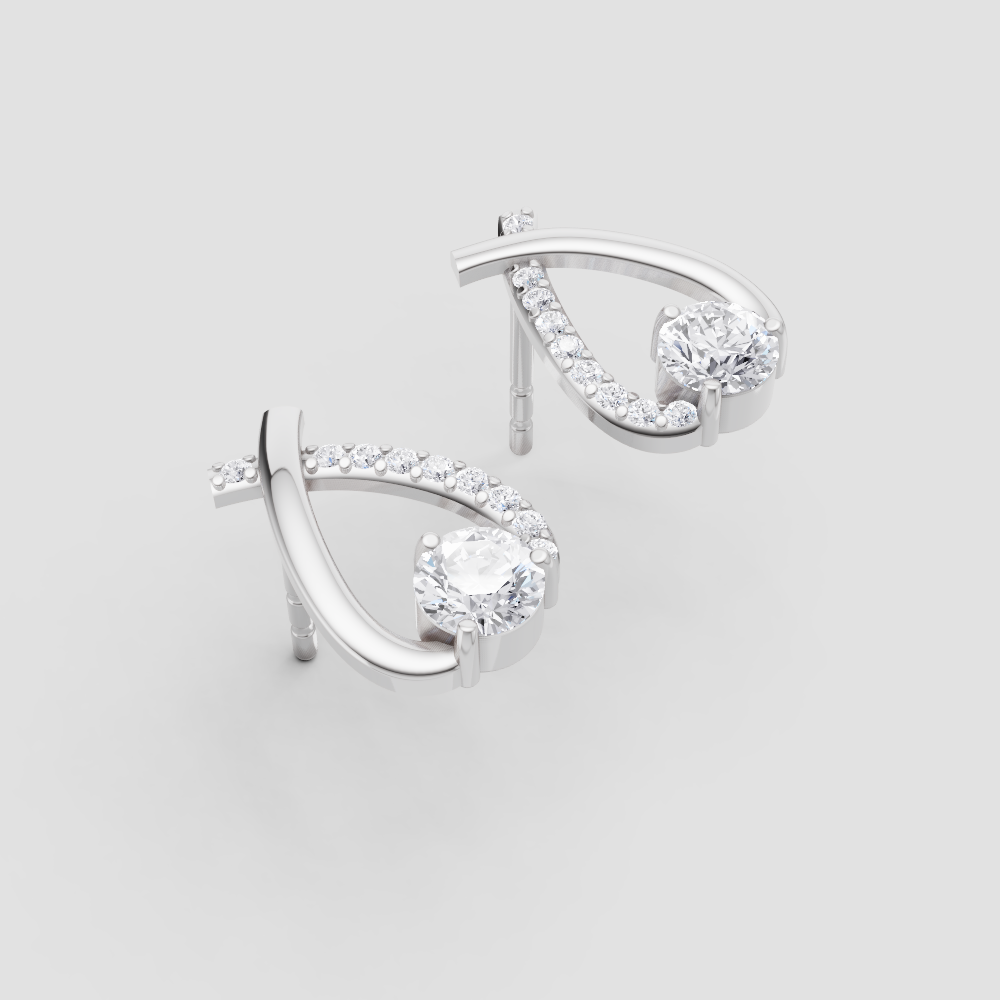 Moonlit Spark Studs