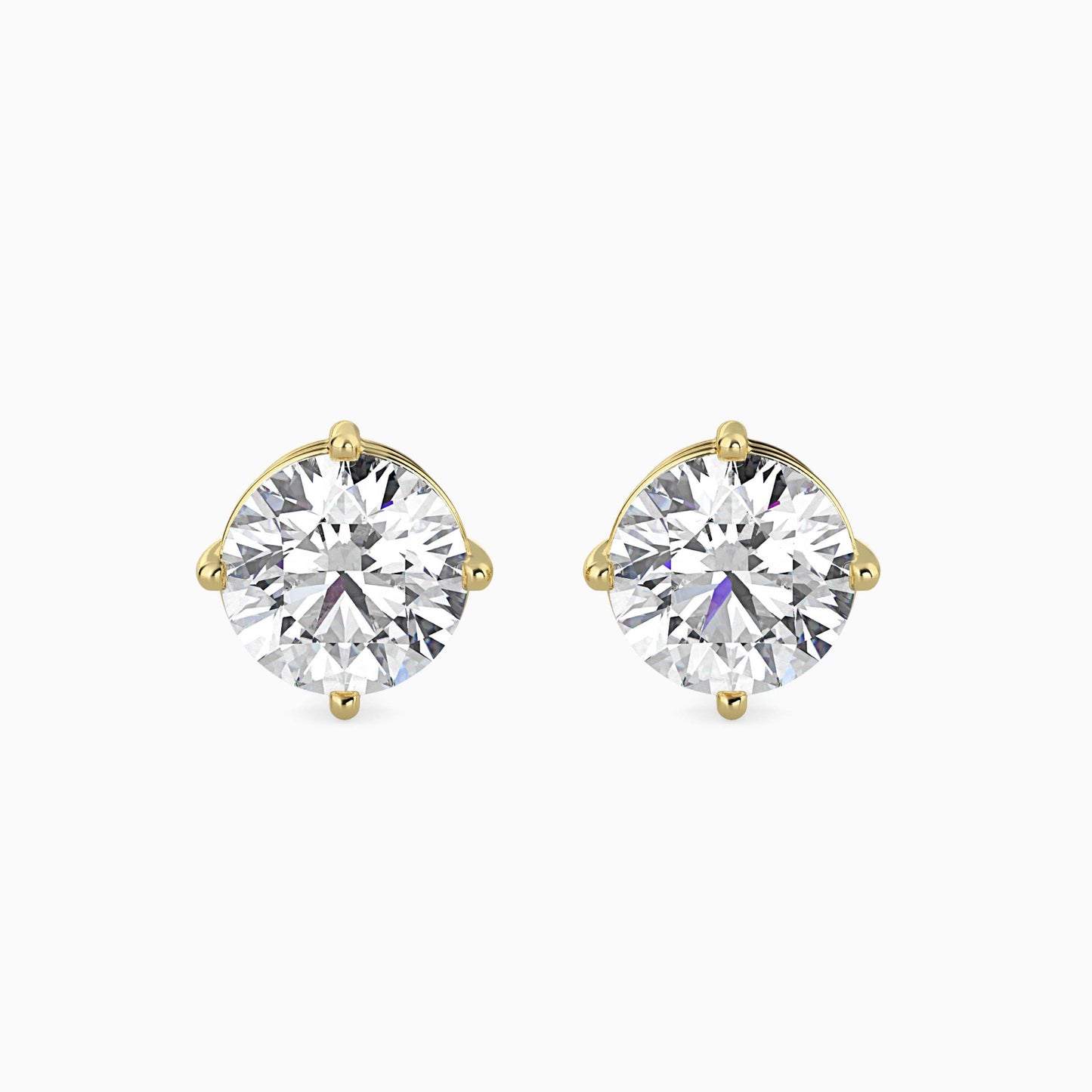 1.5 Carat Classic Solitaire Studs