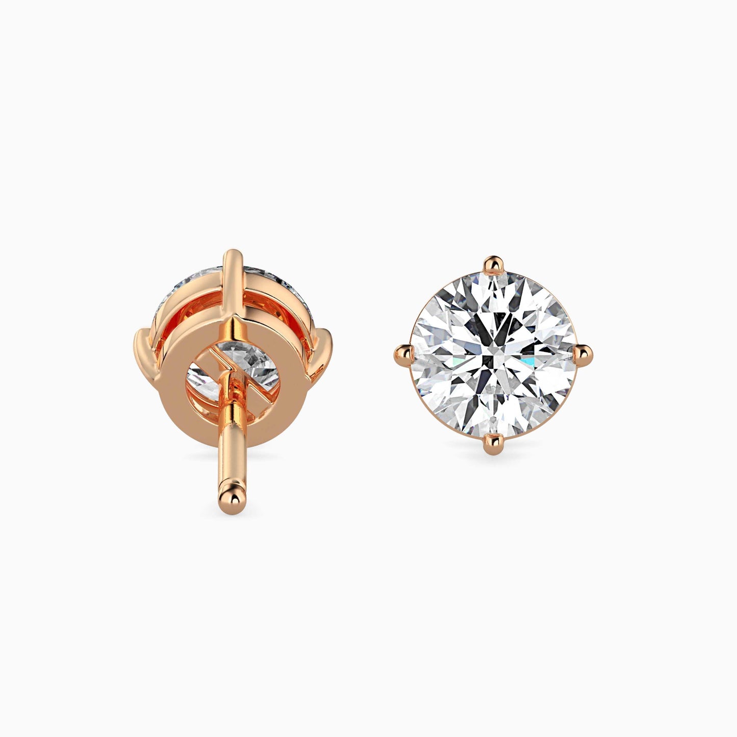1.5 Carat Classic Solitaire Studs