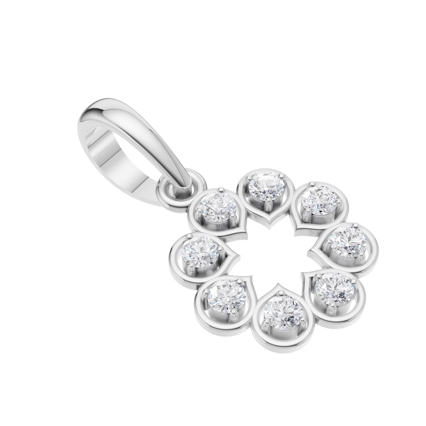 Luminous Crest Pendant