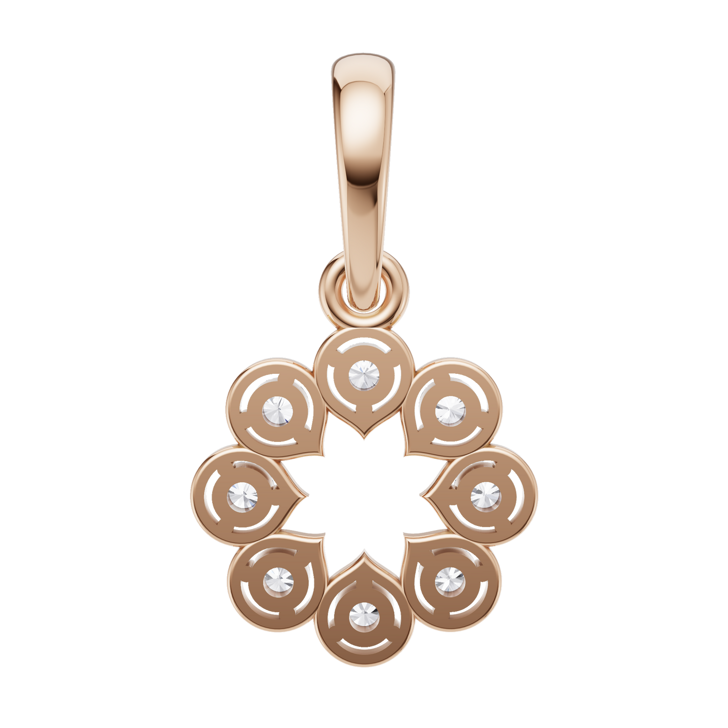 Luminous Crest Pendant