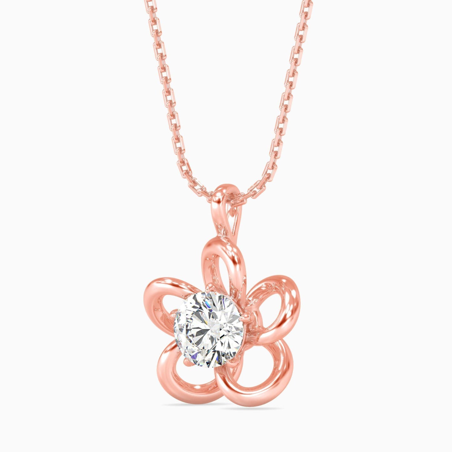 Majestic Flora Diamond Pendant