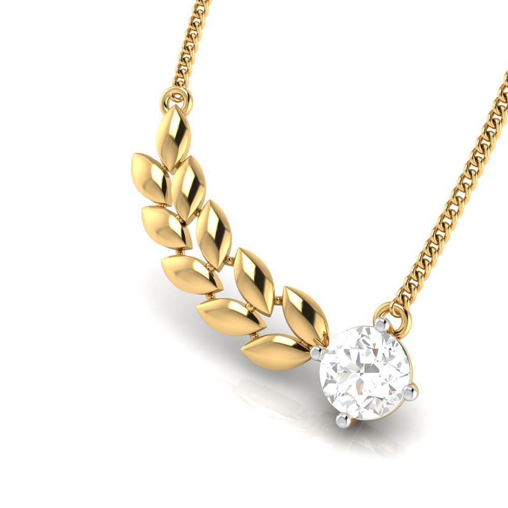 Forever Lusture Solitaire Diamond Pendant