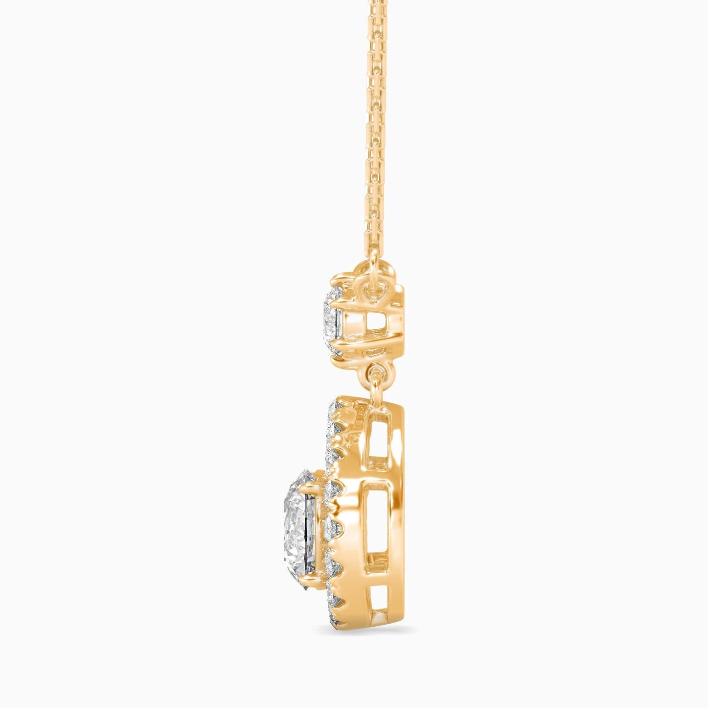 Elegant Twilight Diamond Pendant