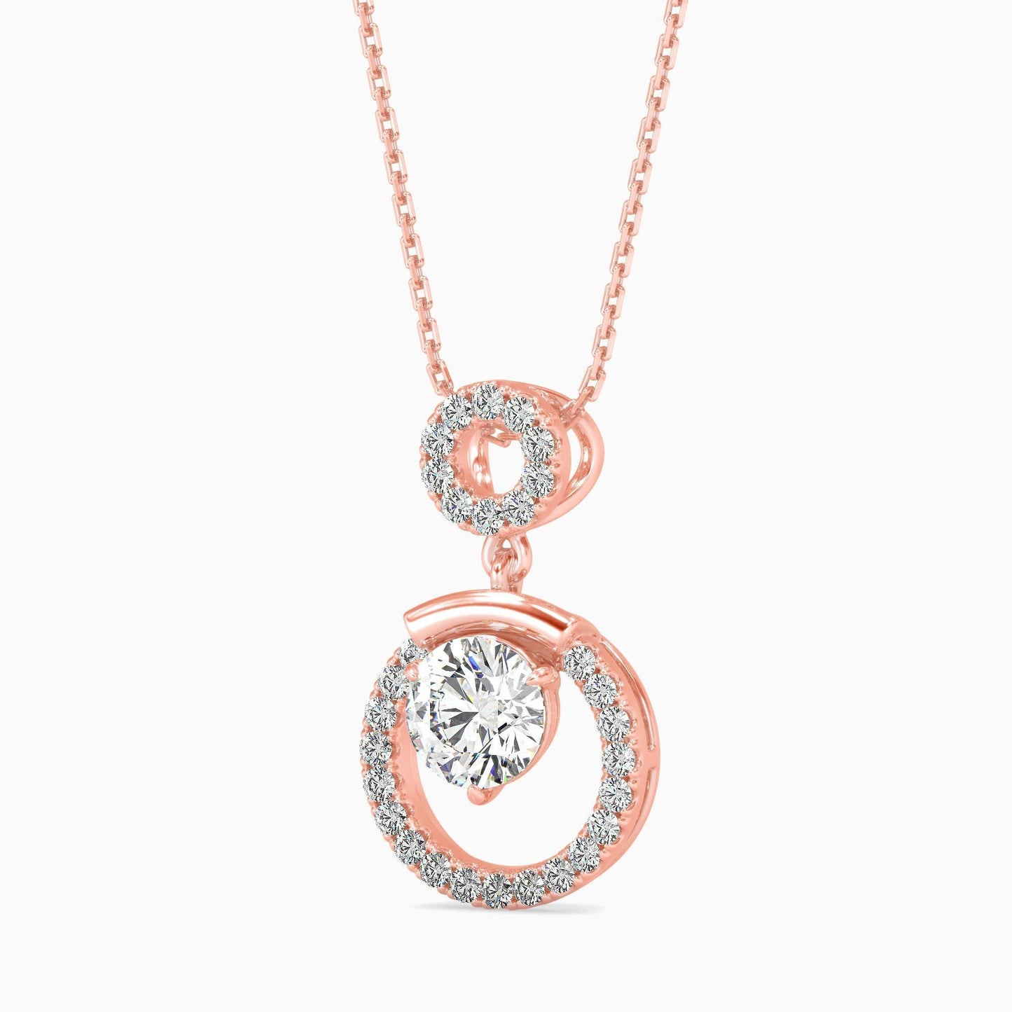 Luminous Grace Diamond Pendant