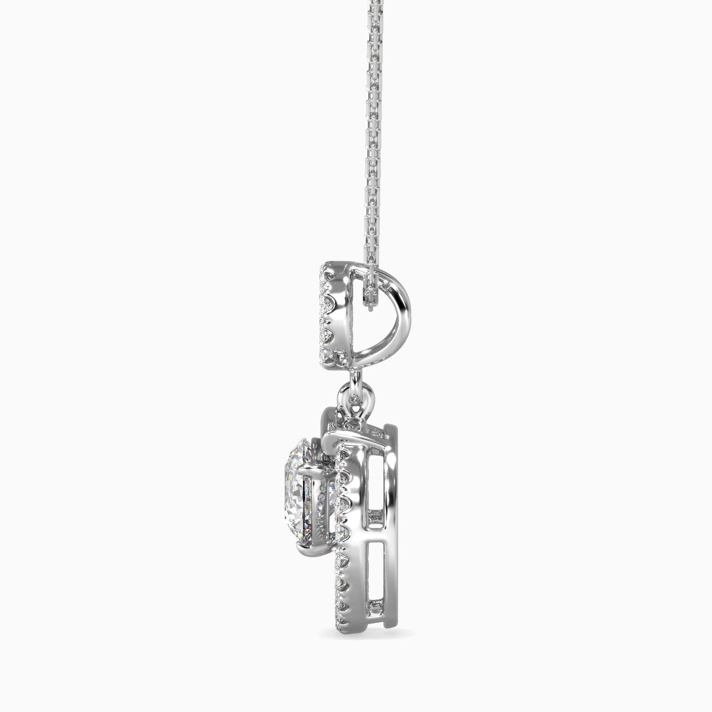 Luminous Grace Diamond Pendant
