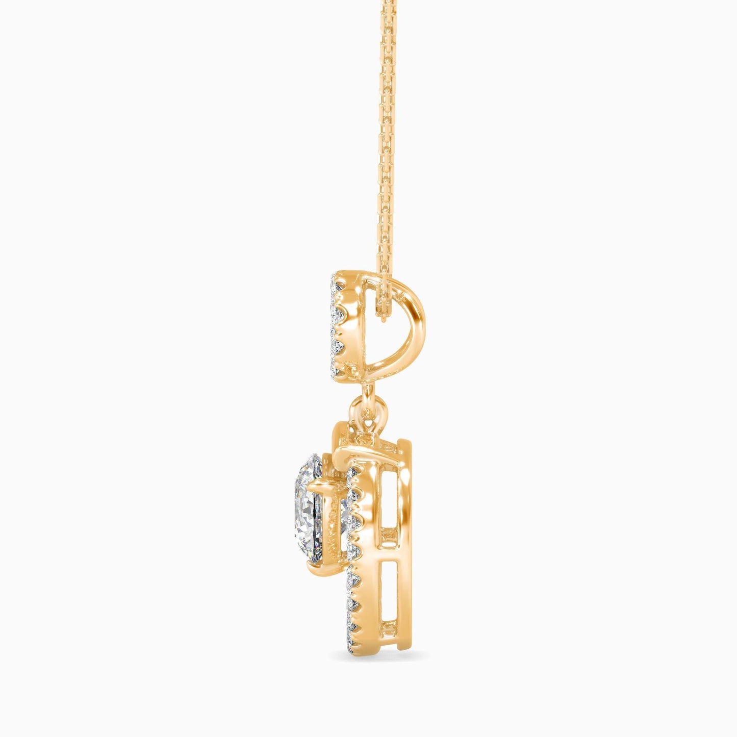 Luminous Grace Diamond Pendant