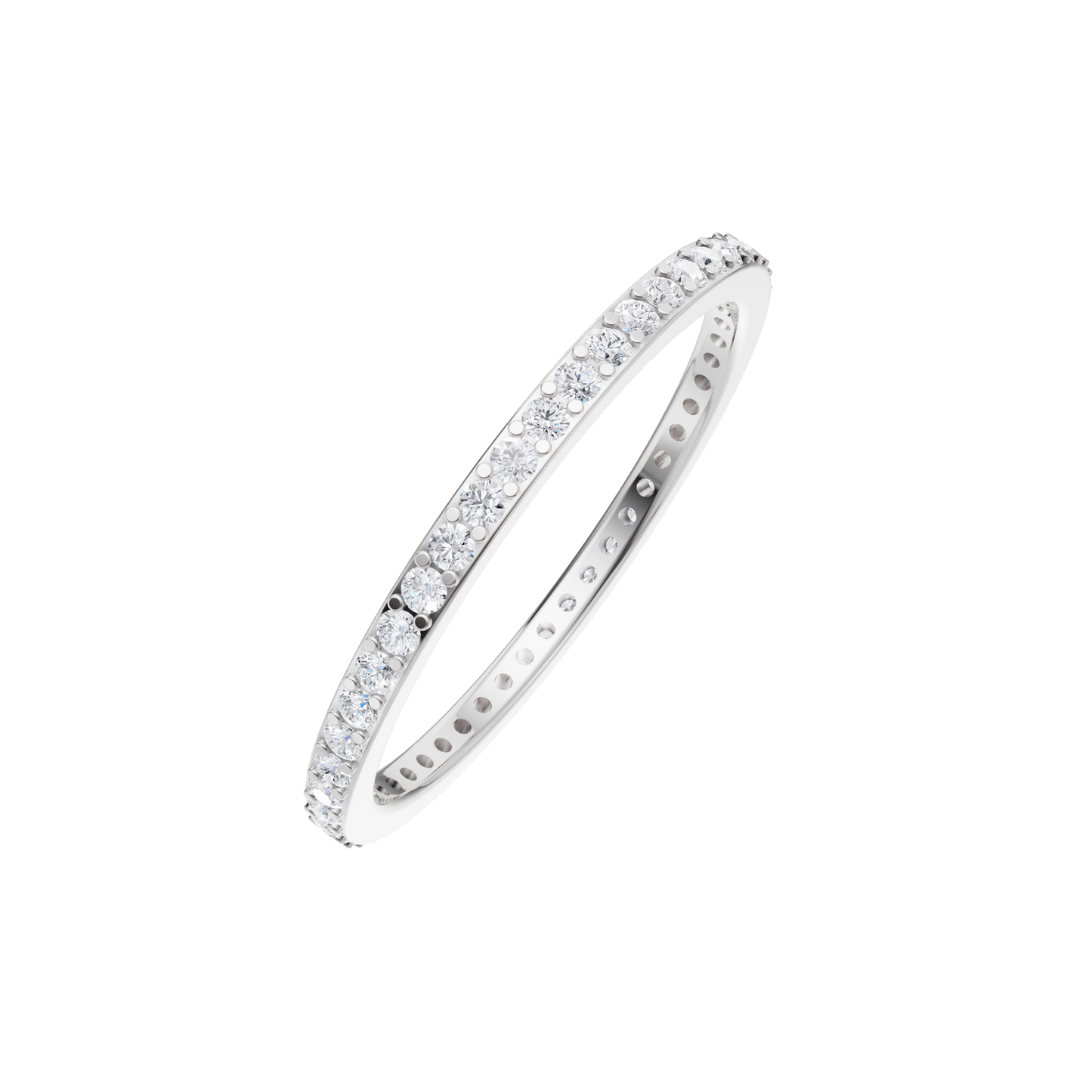 Perpetual Glow Eternity Ring
