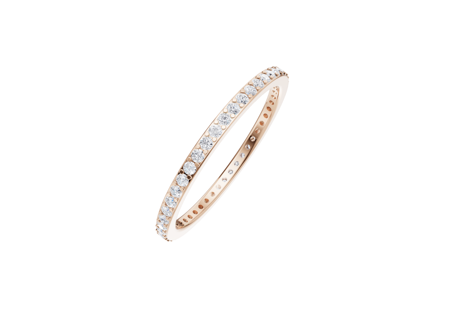 Perpetual Glow Eternity Ring