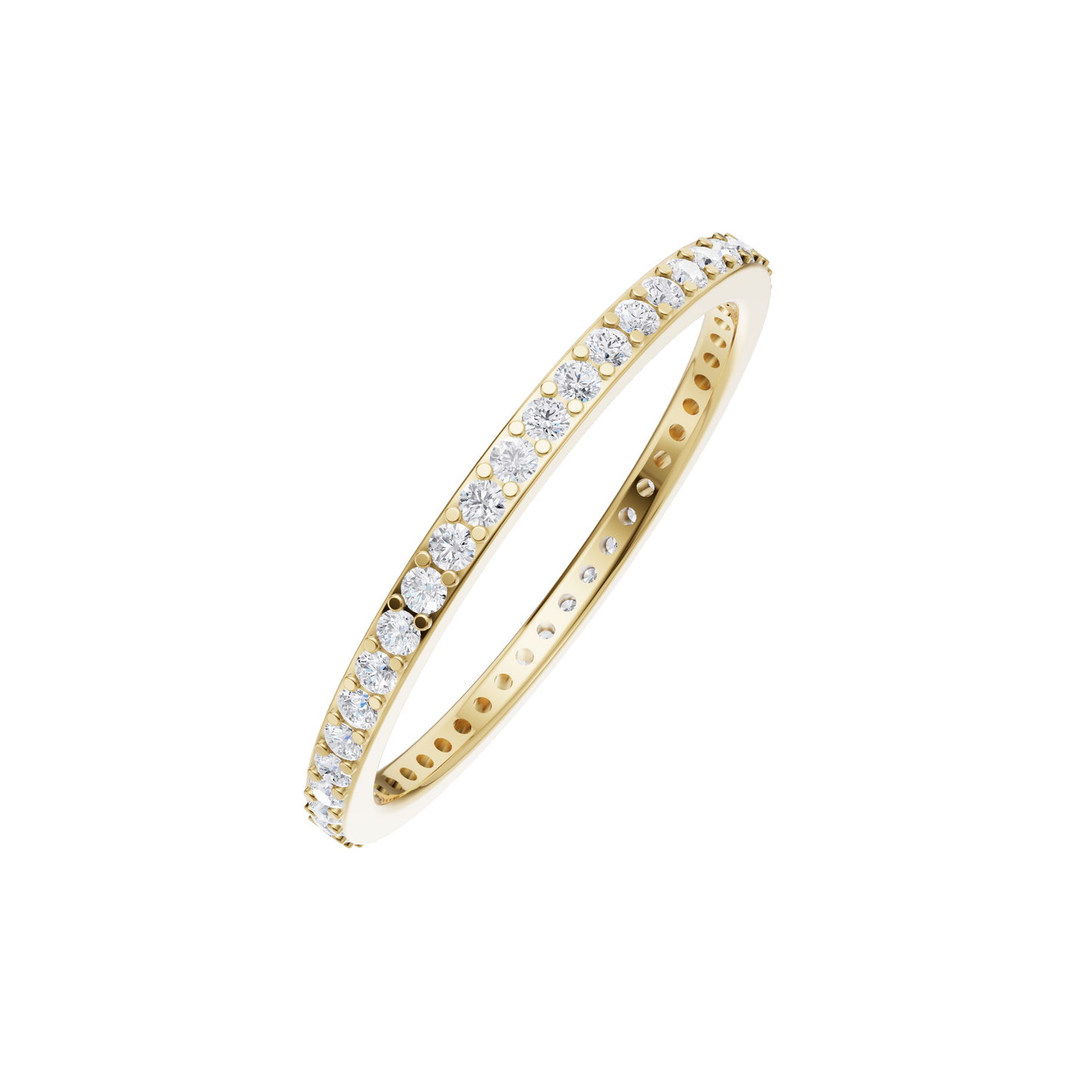 Perpetual Glow Eternity Ring