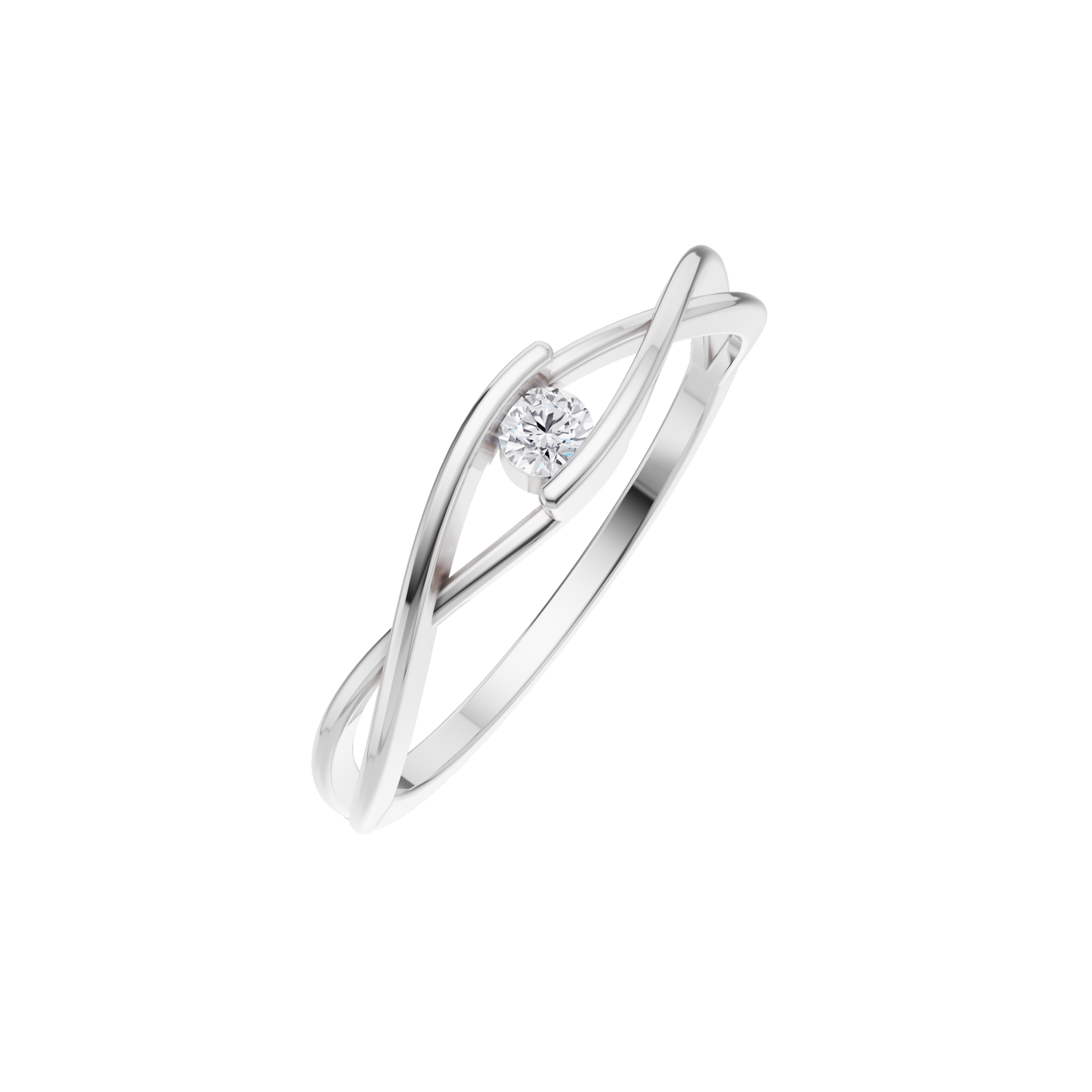 Radiant Dawn Solitaire Ring