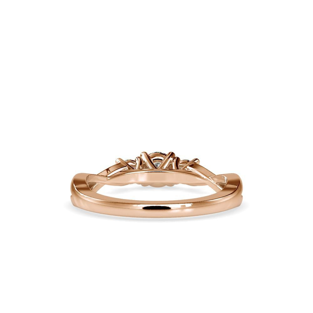 Trinity Sparkle Solitaire Ring