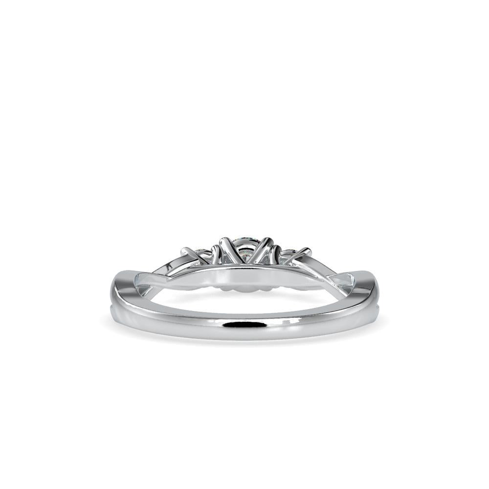 Trinity Sparkle Solitaire Ring