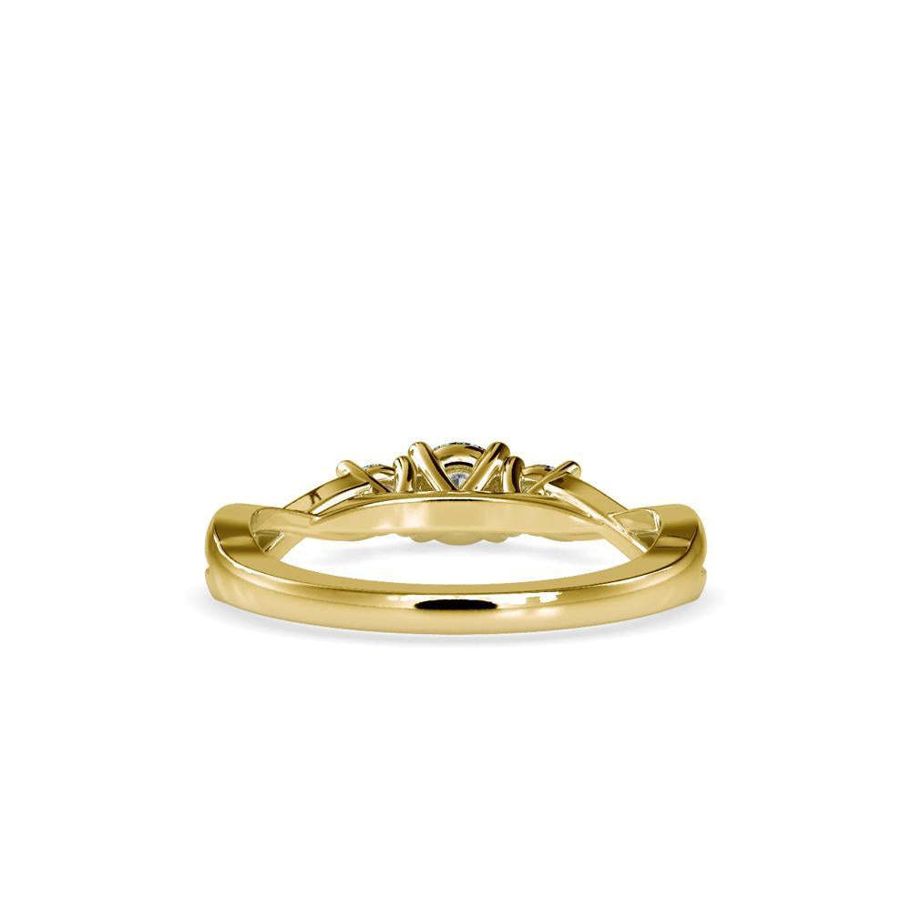 Trinity Sparkle Solitaire Ring