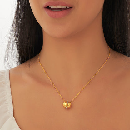Spin Around Lab Diamond Necklace