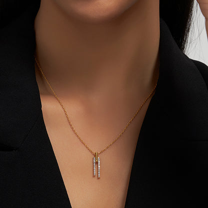 Nocturne Glow Lab Diamond Pendant (With Chain)