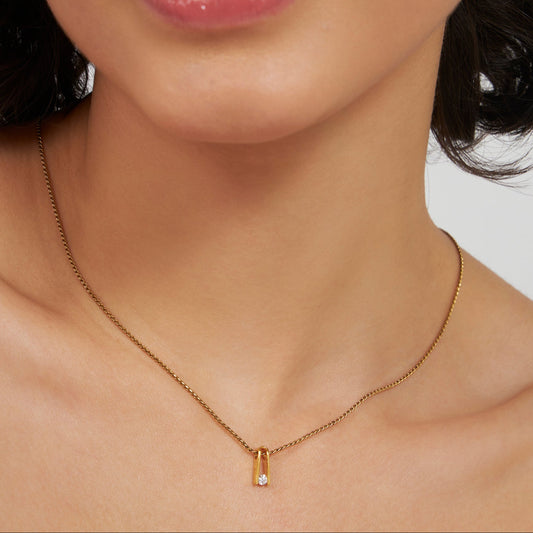 Opulent Grace Pendant (With Chain)