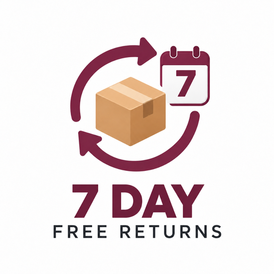 7 day hassle free returns