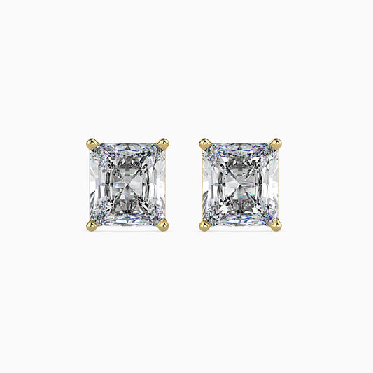 50 Cent Radiant Solitaire Studs