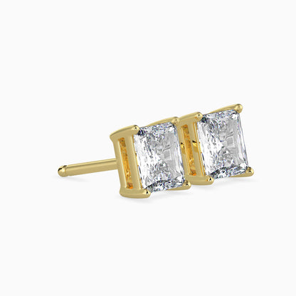 50 Cent Radiant Solitaire Studs