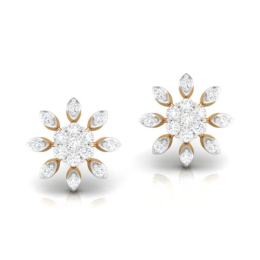 Luna Aura Diamond Earrings