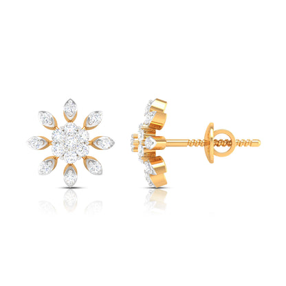 Luna Aura Diamond Earrings