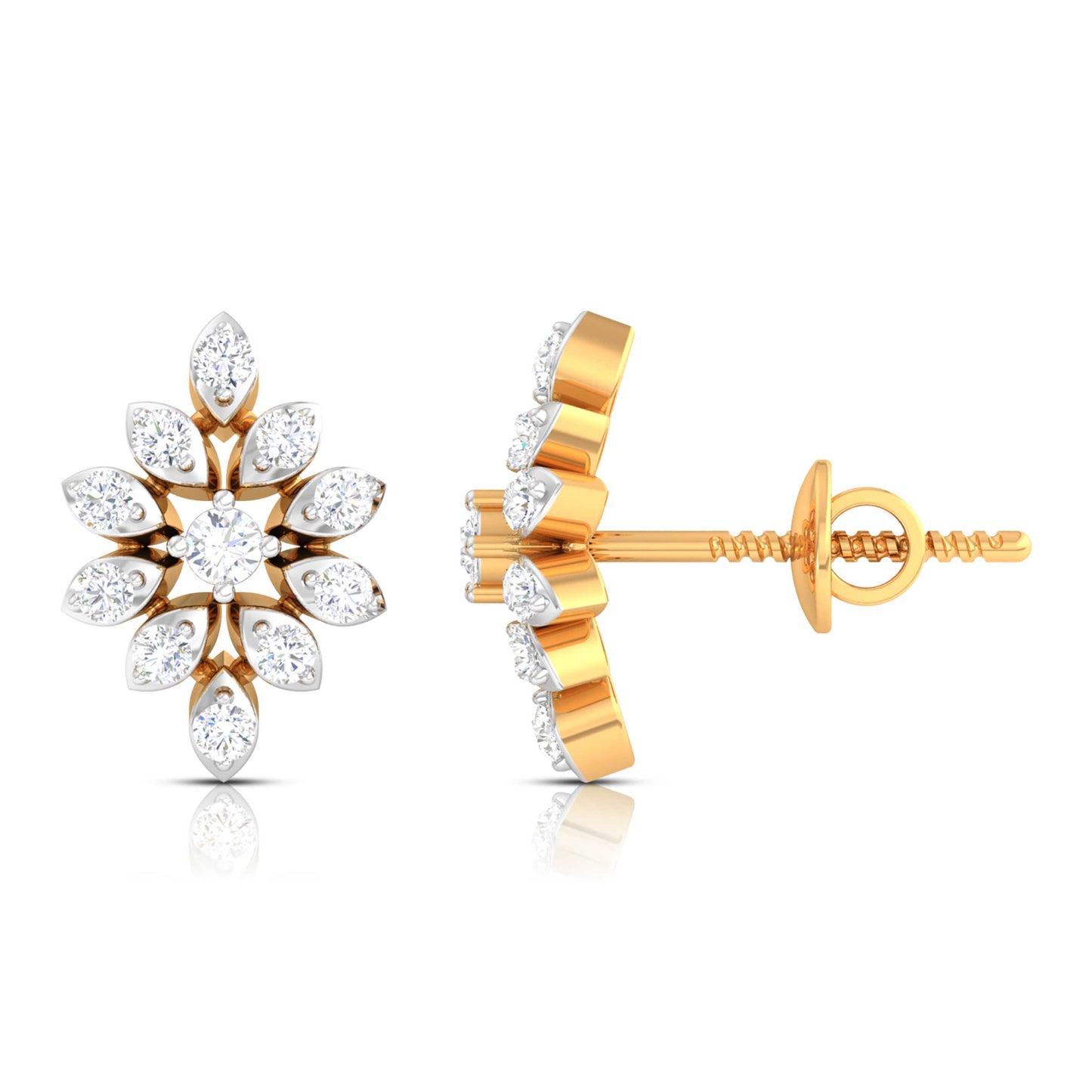 Blossom Brilliance Diamond Earrings