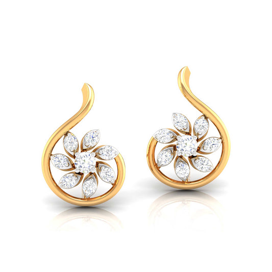 Bloom Radiance Diamond Earrings