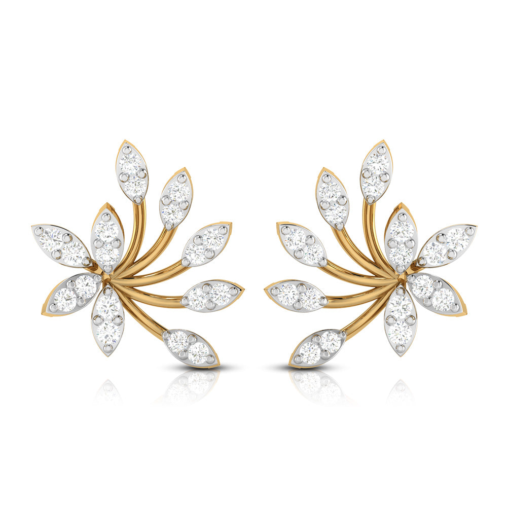 Poppy Elegance Diamond Earrings