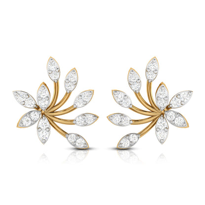 Poppy Elegance Diamond Earrings