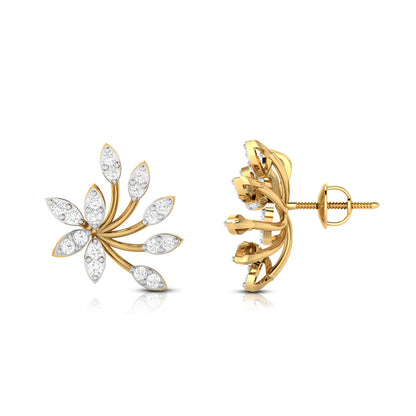 Poppy Elegance Diamond Earrings