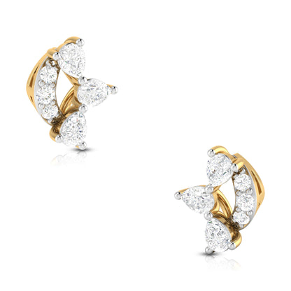 Whispering Solace Diamond Earrings