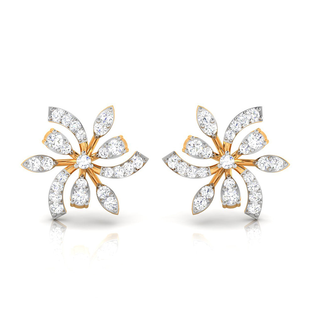 Etheral Prism Diamond Earrings