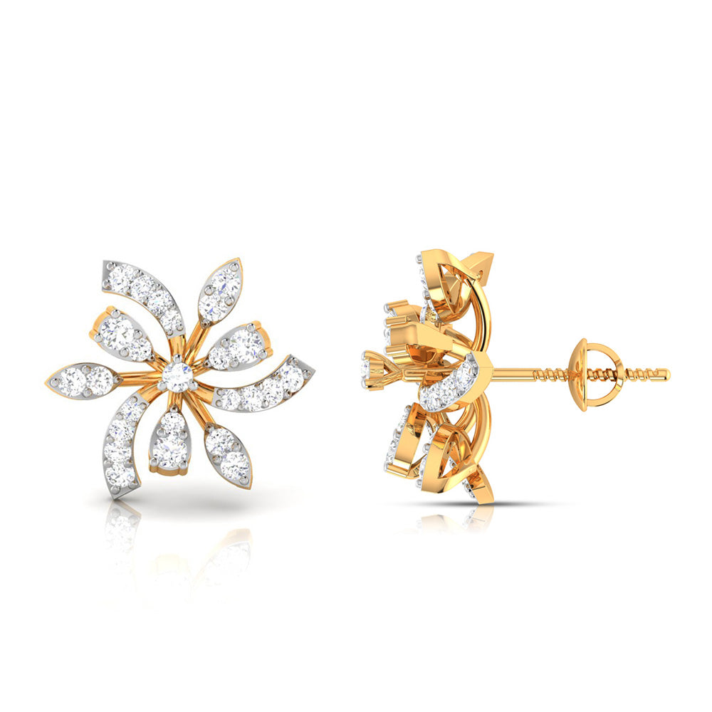 Etheral Prism Diamond Earrings