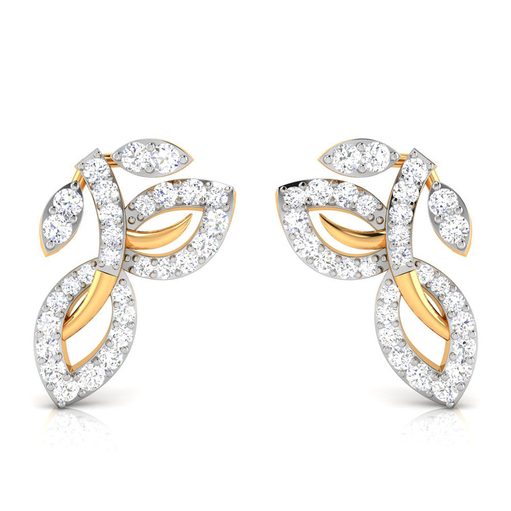 Serenity Charm Diamond Earrings