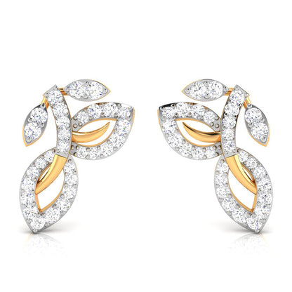 Serenity Charm Diamond Earrings