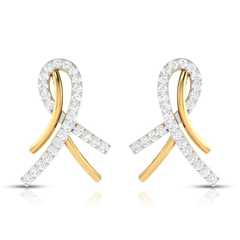 Celesial Sparkle Diamond Earrings