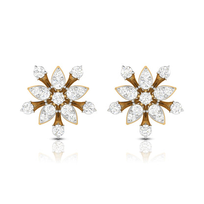 Charm Bloom Diamond Earrings