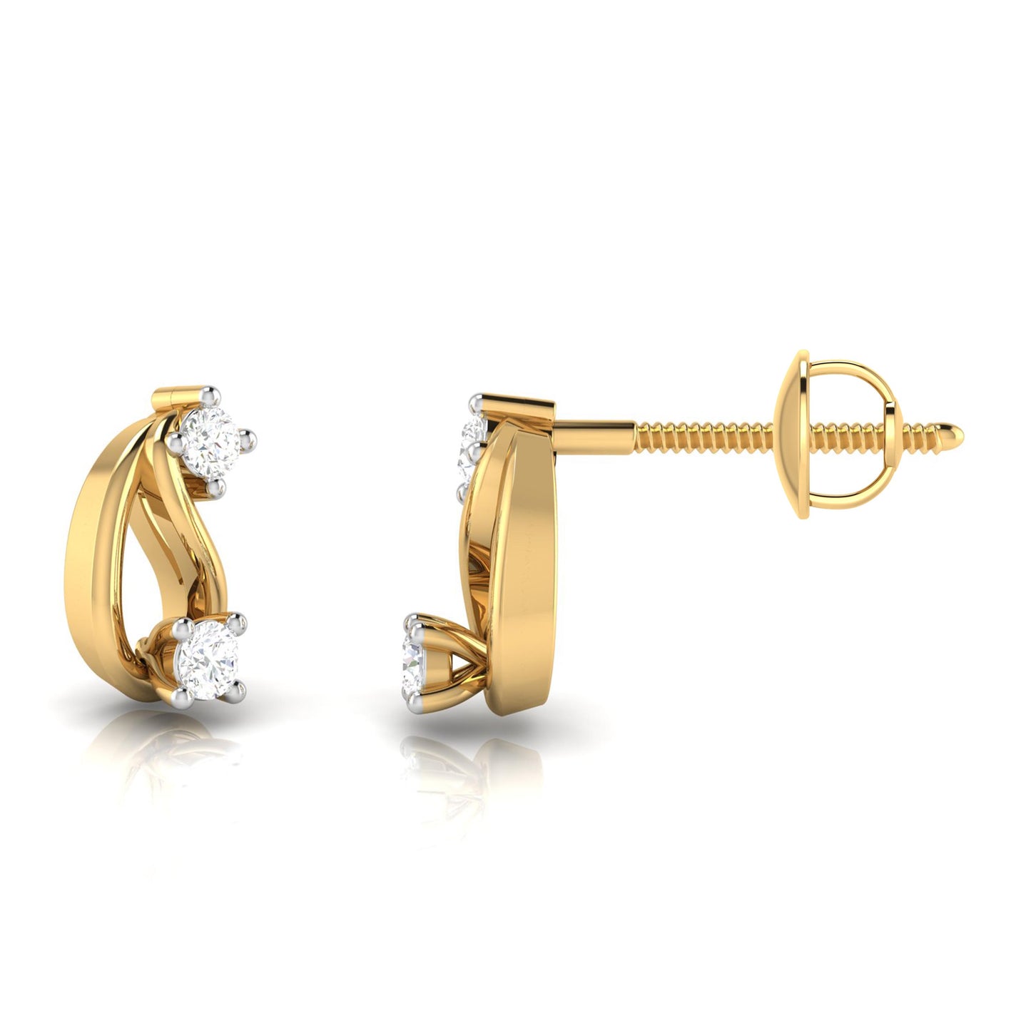 Echo Harmony Diamond Earrings