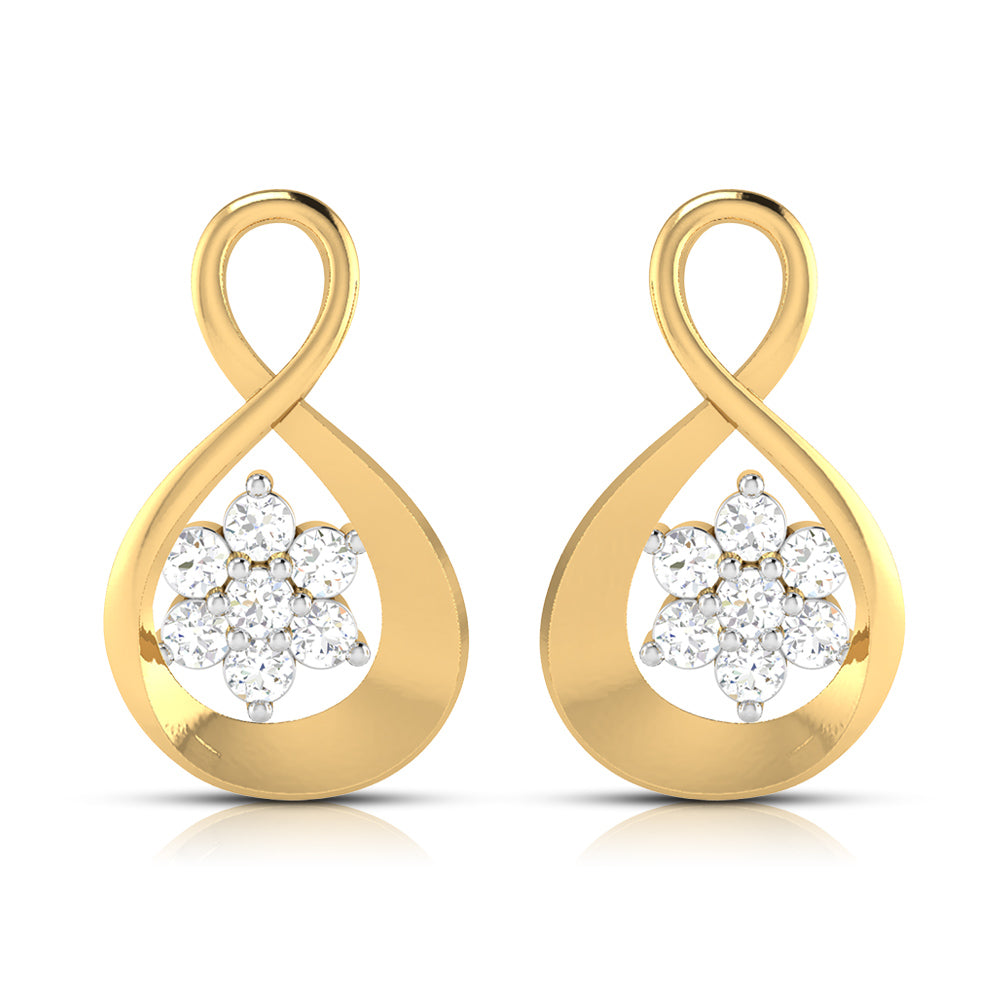 Elysian Radiance Diamond Earrings