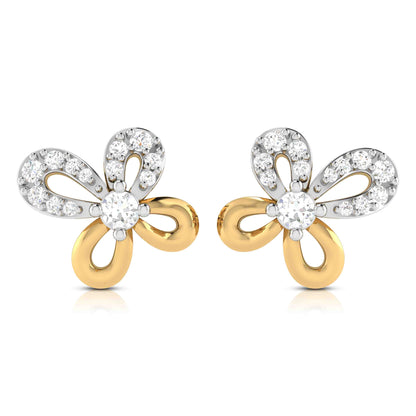 Radiant Reflection Diamond Earrings