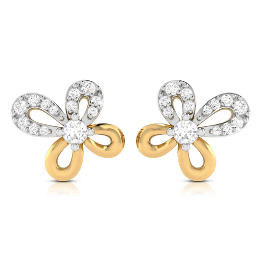 Radiant Reflection Diamond Earrings